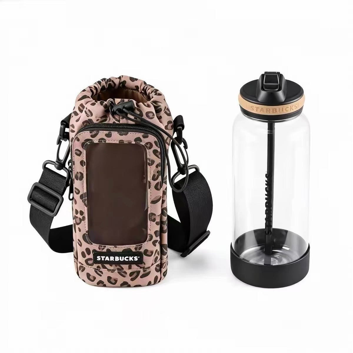 Starbucks Leopard Series Water Bottle Tumbler