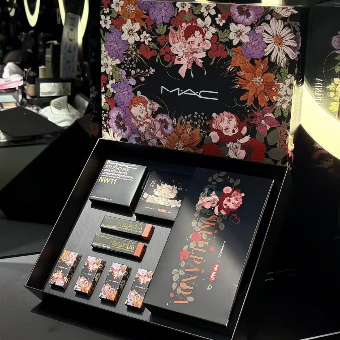 POPMART Skullpanda x MAC Valentine's Day Gift Set, China Exclusive