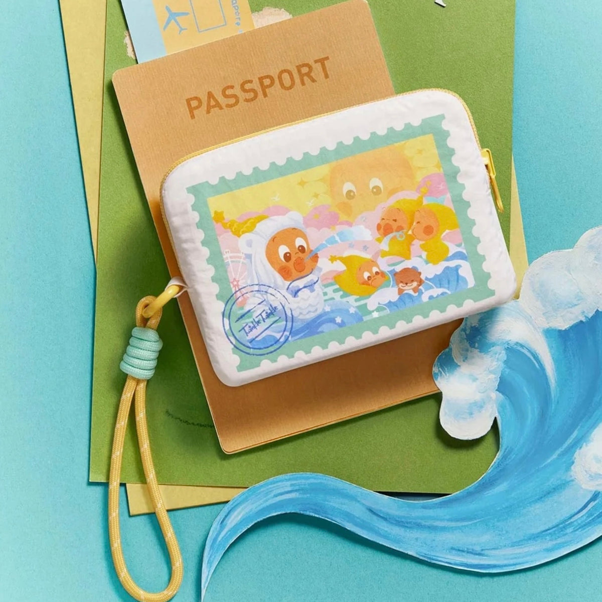 Go Around With POP MART Series-Twinkle Twinkle Journey in Singapore Exclusive Pendant Storage Bag POP Bean