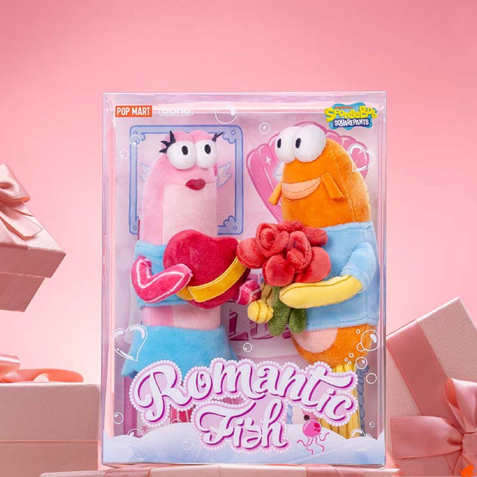Bikini Bottom Buddies Romantic Fish Series Plush Pendants