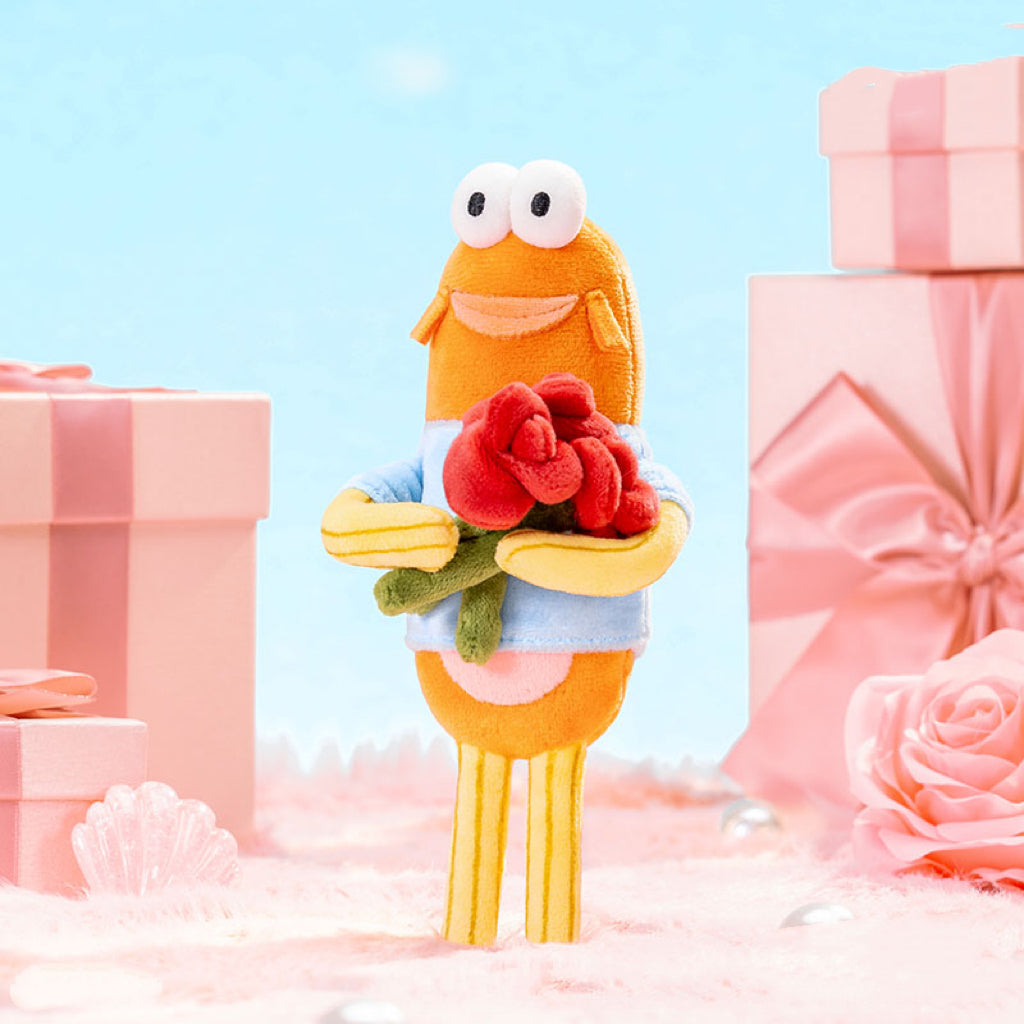 Bikini Bottom Buddies Romantic Fish Series Plush Pendants