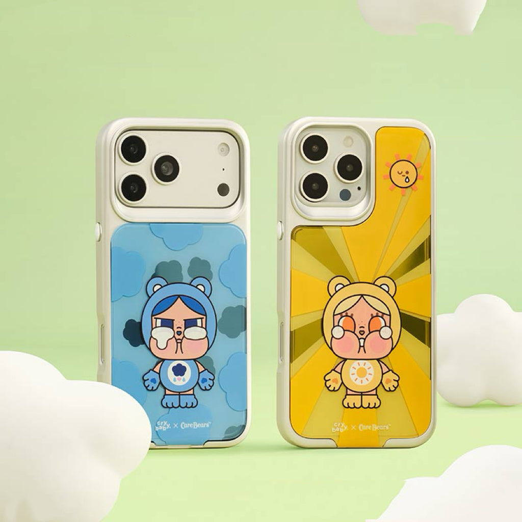 POP MART iphone 16 17 Pro Max Magnetic Phone Case Crybaby x Care Bears Series Replacement Piece Case Insert Blind Box