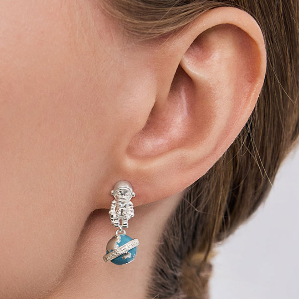 POPOP Jewelry Space Molly Flowing Earth Earrings