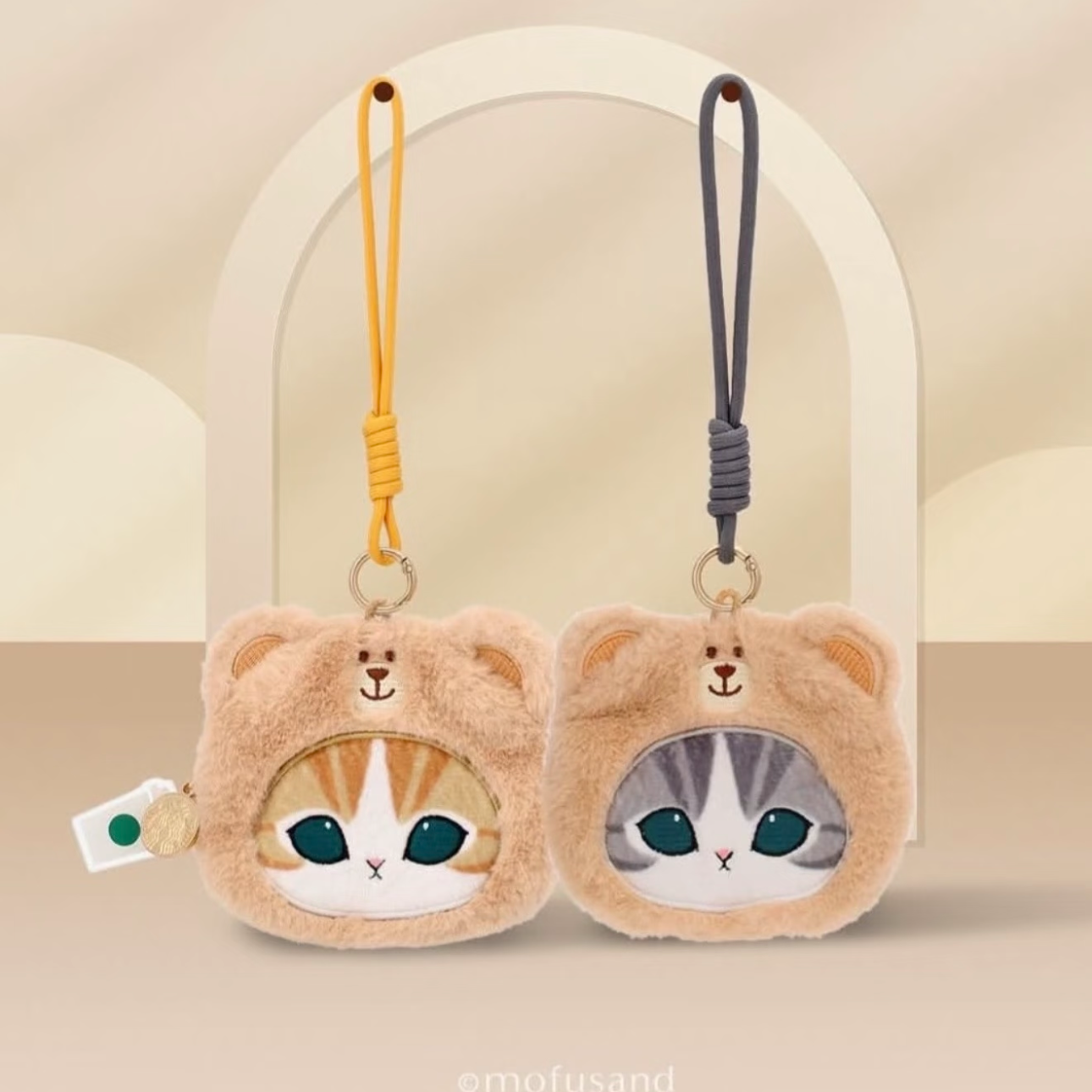 (Pre-Order) SB X Mofusand Singapore Exclusive Thermos Water Bottle Plush Pendant Keychain Blind Box Starbucks