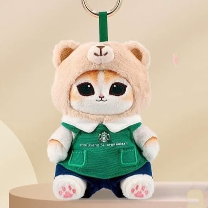 (Pre-Order) SB X Mofusand Singapore Exclusive Thermos Water Bottle Plush Pendant Keychain Blind Box Starbucks