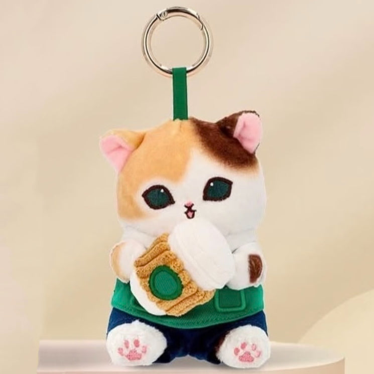 (Pre-Order) SB X Mofusand Singapore Exclusive Thermos Water Bottle Plush Pendant Keychain Blind Box Starbucks
