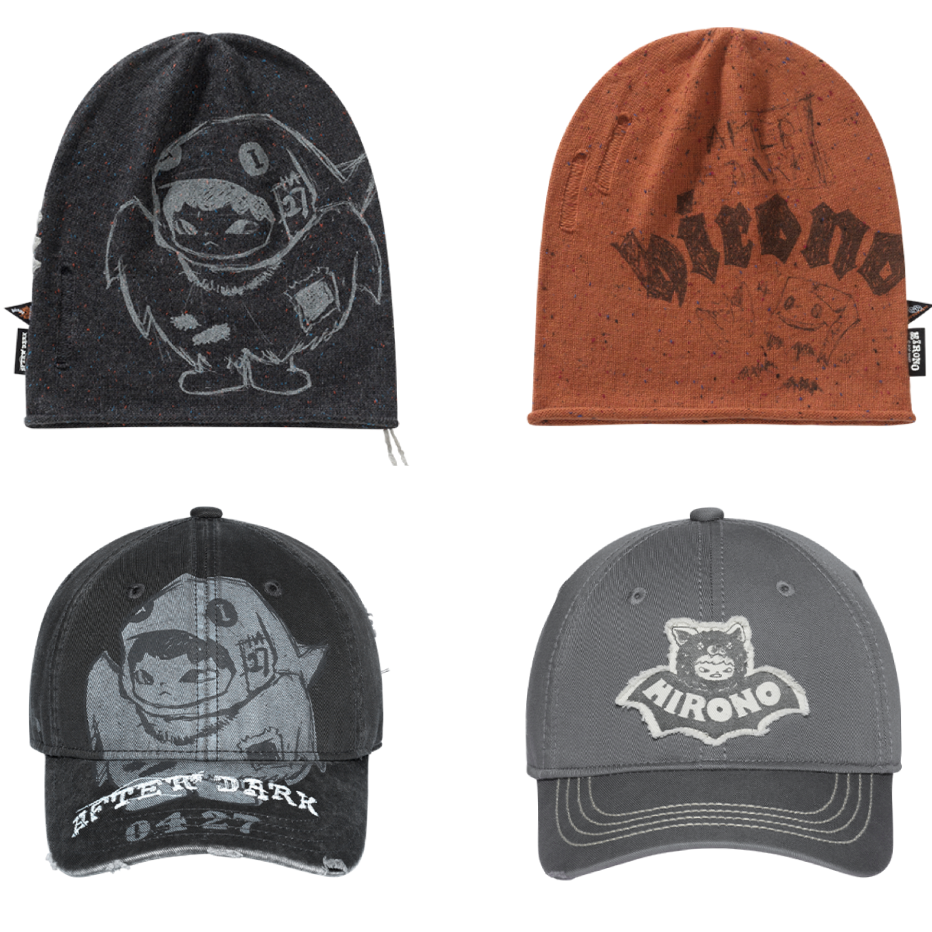 POPMART Hirono After Dark Series Hat