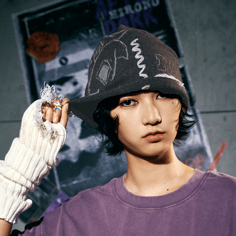 POPMART Hirono After Dark Series Hat