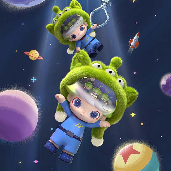 POP MART MEGA JUST DIMOO 400% PIXAR-Alien Series Figure (PRE-ORDER)