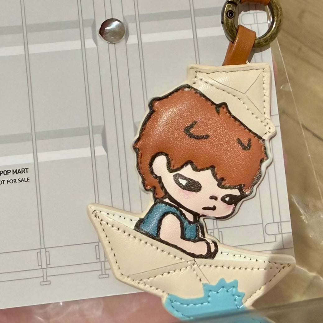Hirono Huawei nova Collaboration Oceano Sailing Day Paper Boat Bag Charm, POP MART