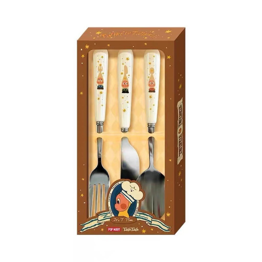 Twinkle Twinkle Moon Gelato Series Cutlery Set Knife Fork Spoon