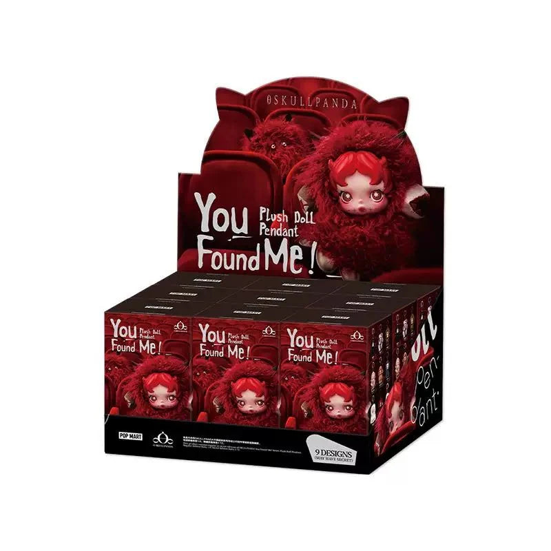 SKULLPANDA You Found Me Series Plush Doll Pendant