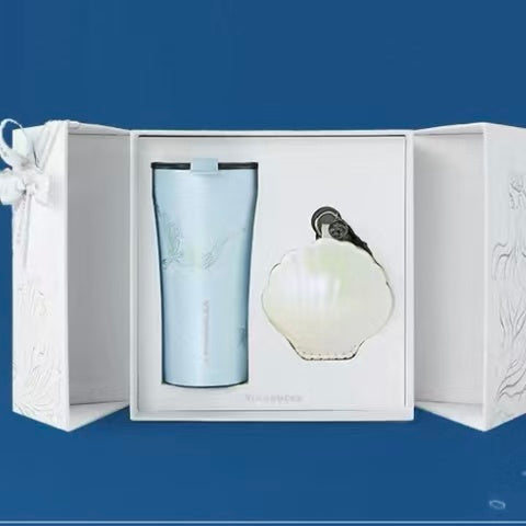 Starbucks Undersea Encounter Mermaid Collection, Official Tumbler, Ceramic Mug & Water Bottle Full Set, Limited‑Edition Drinkware Gift
