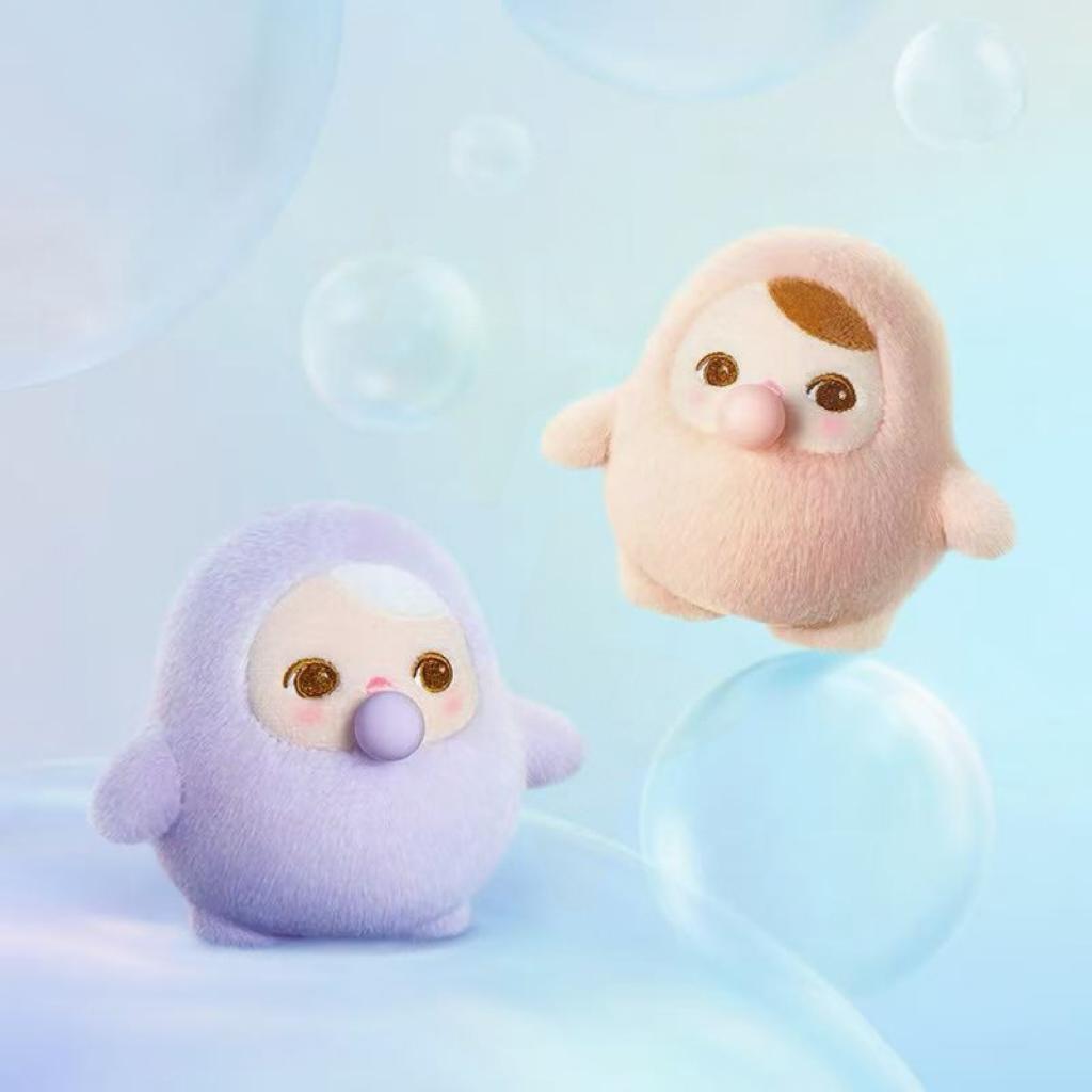 Llavero colgante de peluche Pucky Beanie Bubble Up Series 