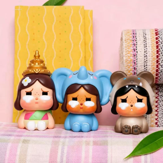 Crybaby Thailand Exclusive Pop Bean Figure, Tote Bag, Pendant Keychain Thailand Limited Edition