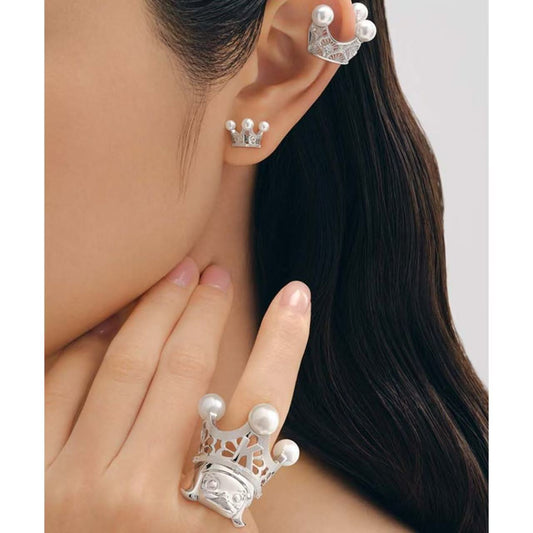 POPOP Jewelry Royal Molly Crown Series Earrings Ring Pendant