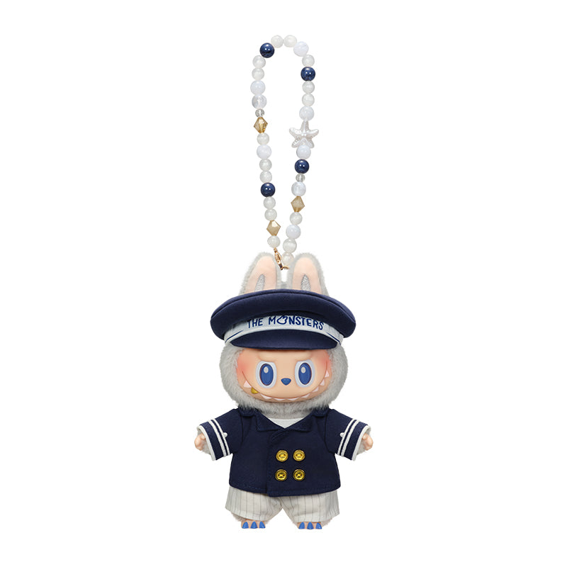 POP LAND THE MONSTERS De Vliegende Flying Labubu Series Mokoko Hanging Card Labubu Captain Sailor