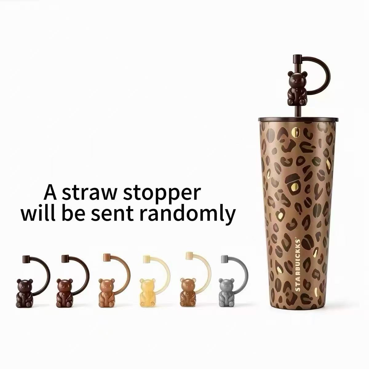 Starbucks Leopard Series Water Bottle Tumbler