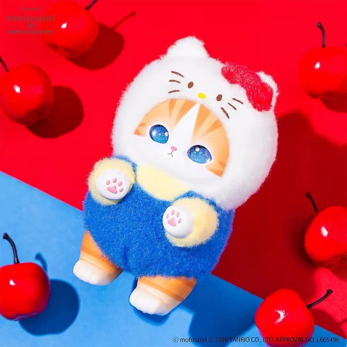 Mofusand × SANRl0 Characters Series Plush Pendant Blind Box