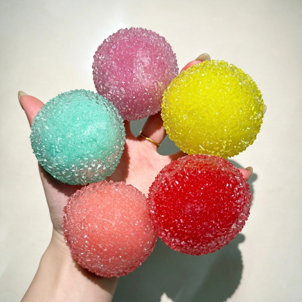 Fruit Crystal Slushy Squishy Ball (Zero bounce-back) - Sensory Fidget Toy
