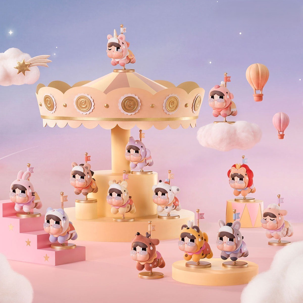 POP MART CRYBABY Crying Round n Round Series Figures Blind Box (PRE-ORDER)