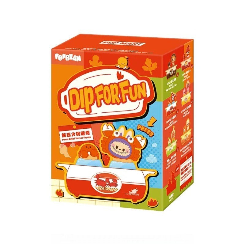 POP MART POP BEAN Dip for Fun Series - Squishy Keycap Blind Box