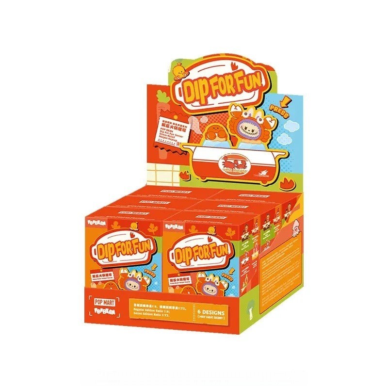 POP MART POP BEAN Dip for Fun Series - Squishy Keycap Blind Box