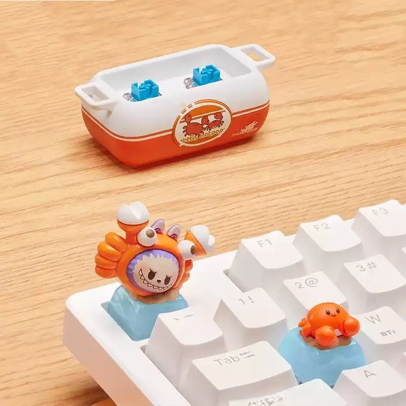 POP MART POP BEAN Dip for Fun Series - Squishy Keycap Blind Box