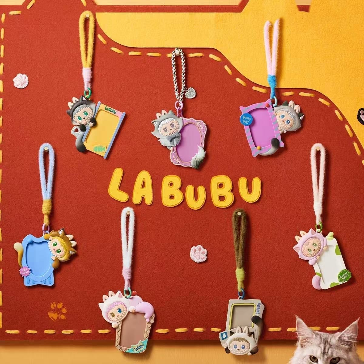 POP MART THE MONSTERS CAT MODE ON SERIES - Card Holder Blind Box