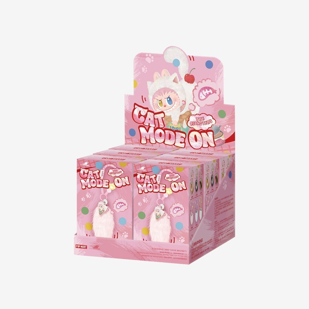 POP MART THE MONSTERS CAT MODE ON SERIES - Pendant Blind Box