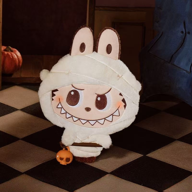POP MART Too Cute To Haunt Series LABUBU Big Head Plush Bag