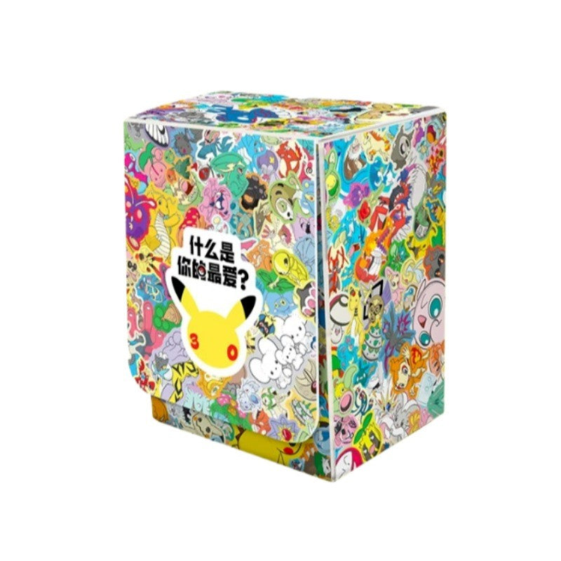Pokémon Trading Card Game 30th Anniversary Series Collection, Battle Card Pad Coin Storage Box Card Peripheral
