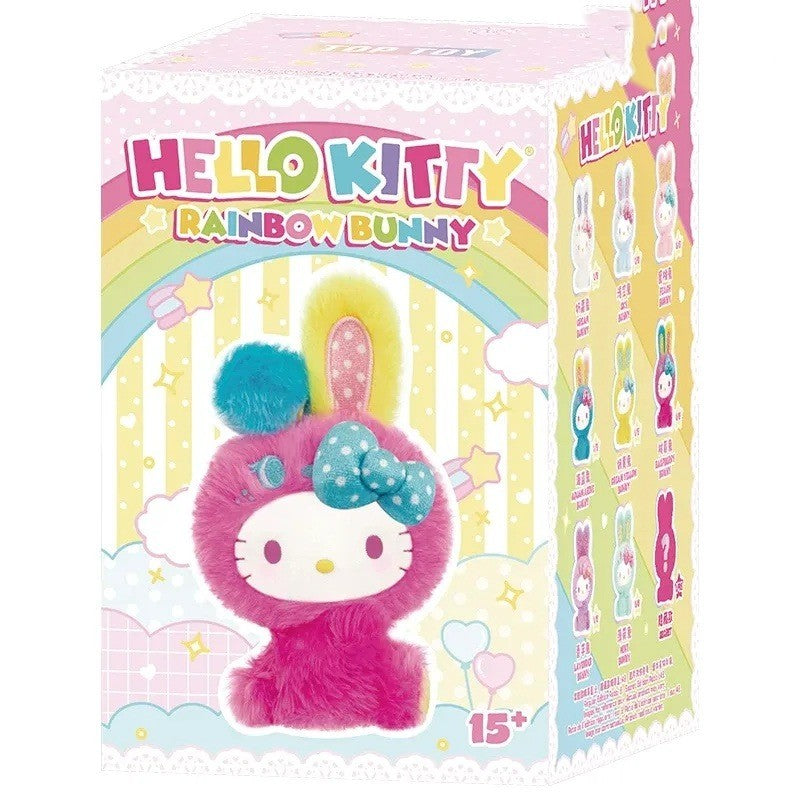 SANRI0 HK Rainbow Bunny Series Plush Pendant Blind Box