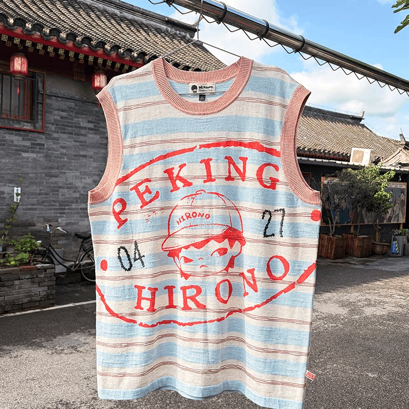 Hirono Alley 0427 Knitted Sleeveless T-Shirt