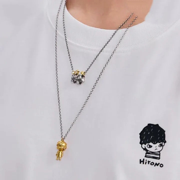 POPOP Jewelry Hirono Vintage Rocket Necklace