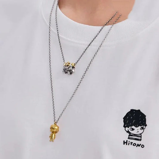 POPOP Jewelry Hirono Vintage Rocket Necklace