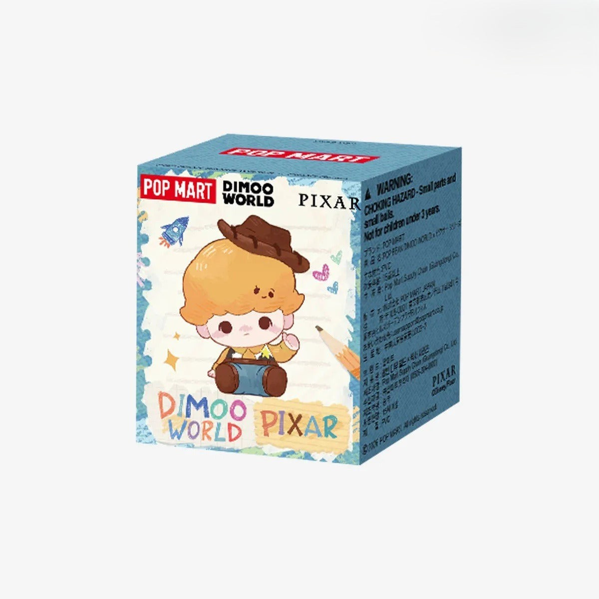 POP MART POP BEAN DIMOO WORLD × PIXAR Series Mini Bean Blind Box (PRE-ORDER)