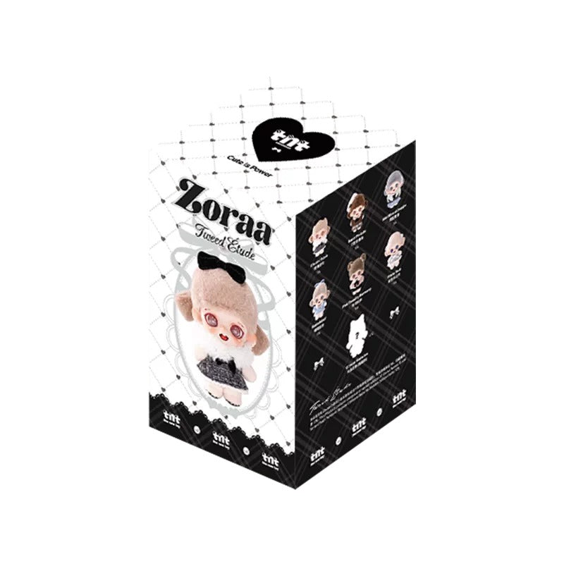 Zoraa Tweed Etude series plush pendant blind box