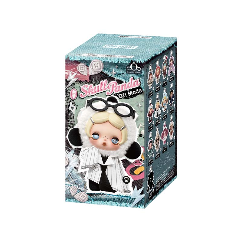 POP MART Skullpanda Off Mode Series Plush Pendant Blind Box (PRE-ORDER)