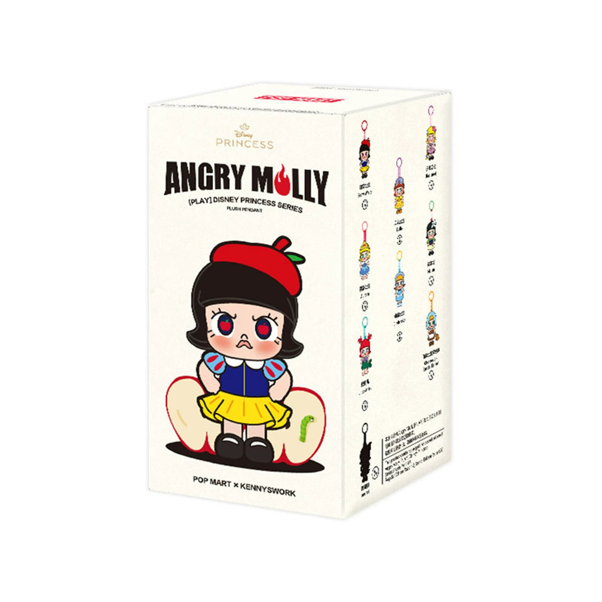 POP MART Angry Molly [PLAY] DSN Princess Series Plush Pendant Blind Box (PRE-ORDER)
