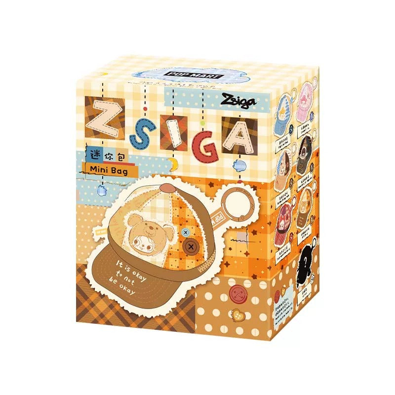 POP MART Zsiga Life is a Show Series Hat Shape Mini Bag Confirm Design