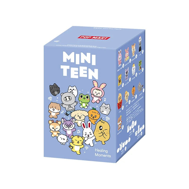 POP MART MINITEEN Healing Moments Series Figures Blind Box, Room Decor