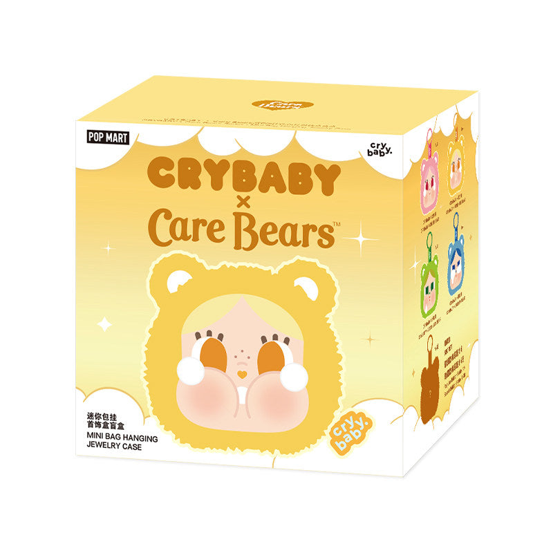 POP MART CRYBABY x Care Bears Series Mini Bag Hanging Jewelry Case Blind Box