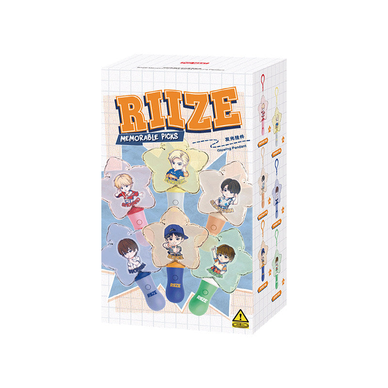 POP MART RIIZE Fluffy Club Series Luminous Pendant Blind Box