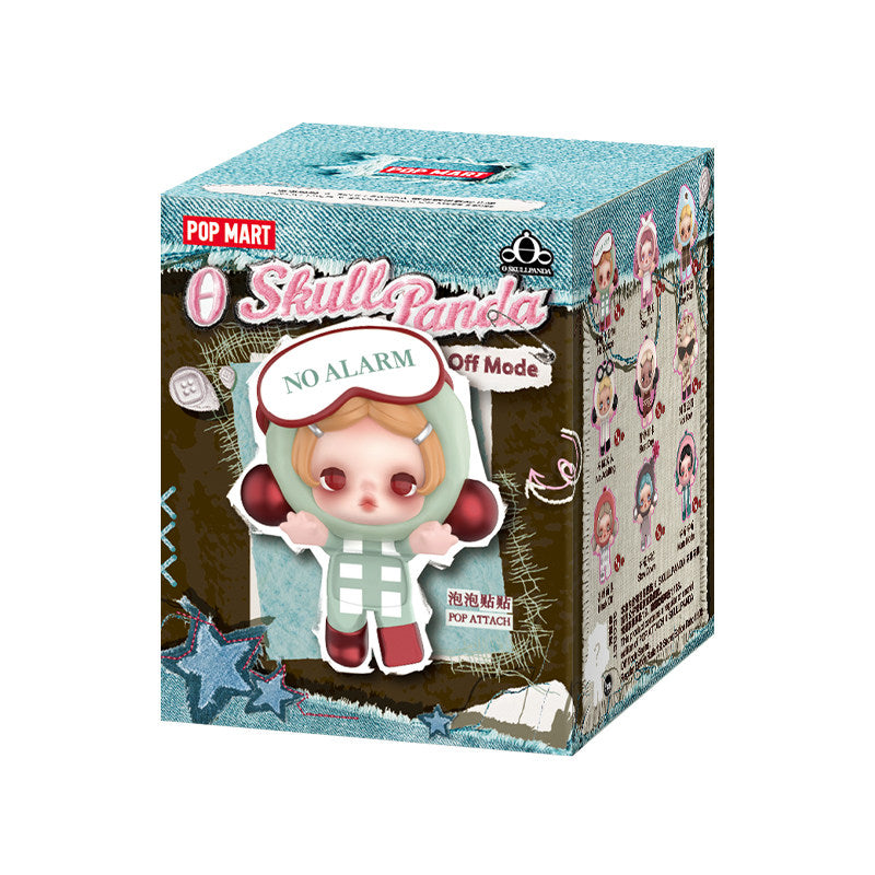 POP MART POP ATTACH θ SKULLPANDA Off Mode Series Mini Figure Blind Box (PRE-ORDER)
