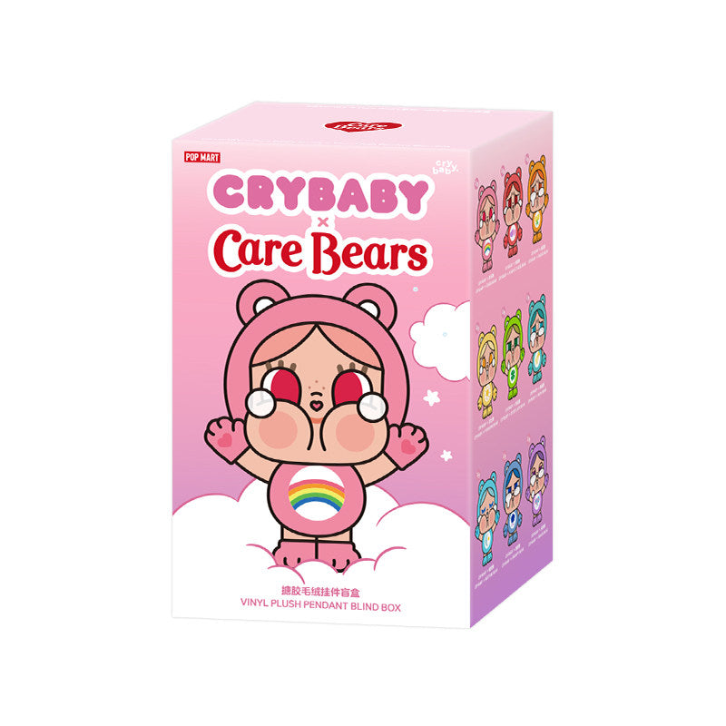 POP MART CRYBABY x Care Bears Series Vinyl Plush Pendant Blind Box