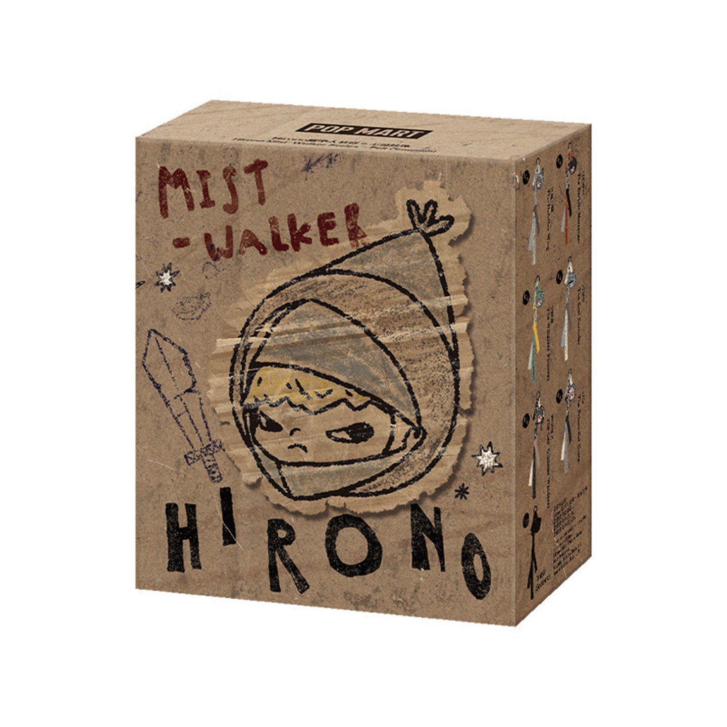 POP MART Hirono Mist-Walker Series Wool Felt Pendant Blind Box