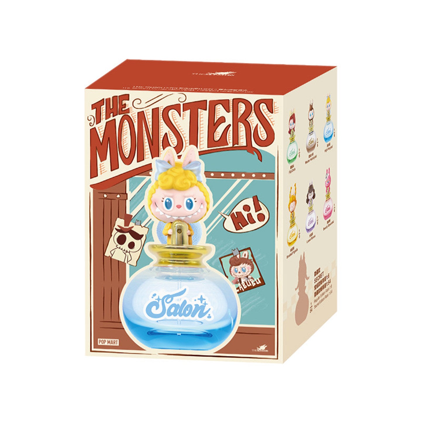 POP MART The Monsters Hair Salon Series Fragrance Spray Blind Box