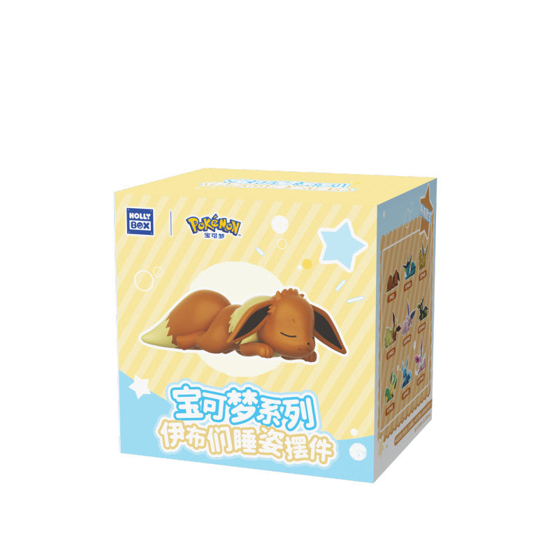 Pokemon Series Eevee Family Sleeping Posture Blind Box Figurine