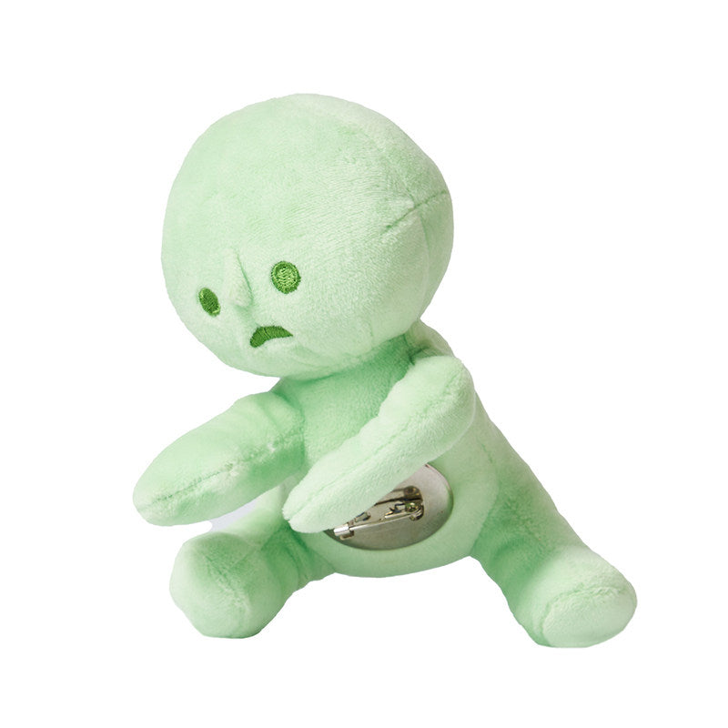 SMISKI Plush Pendant Brooch Clothing Accessories Storage Bag